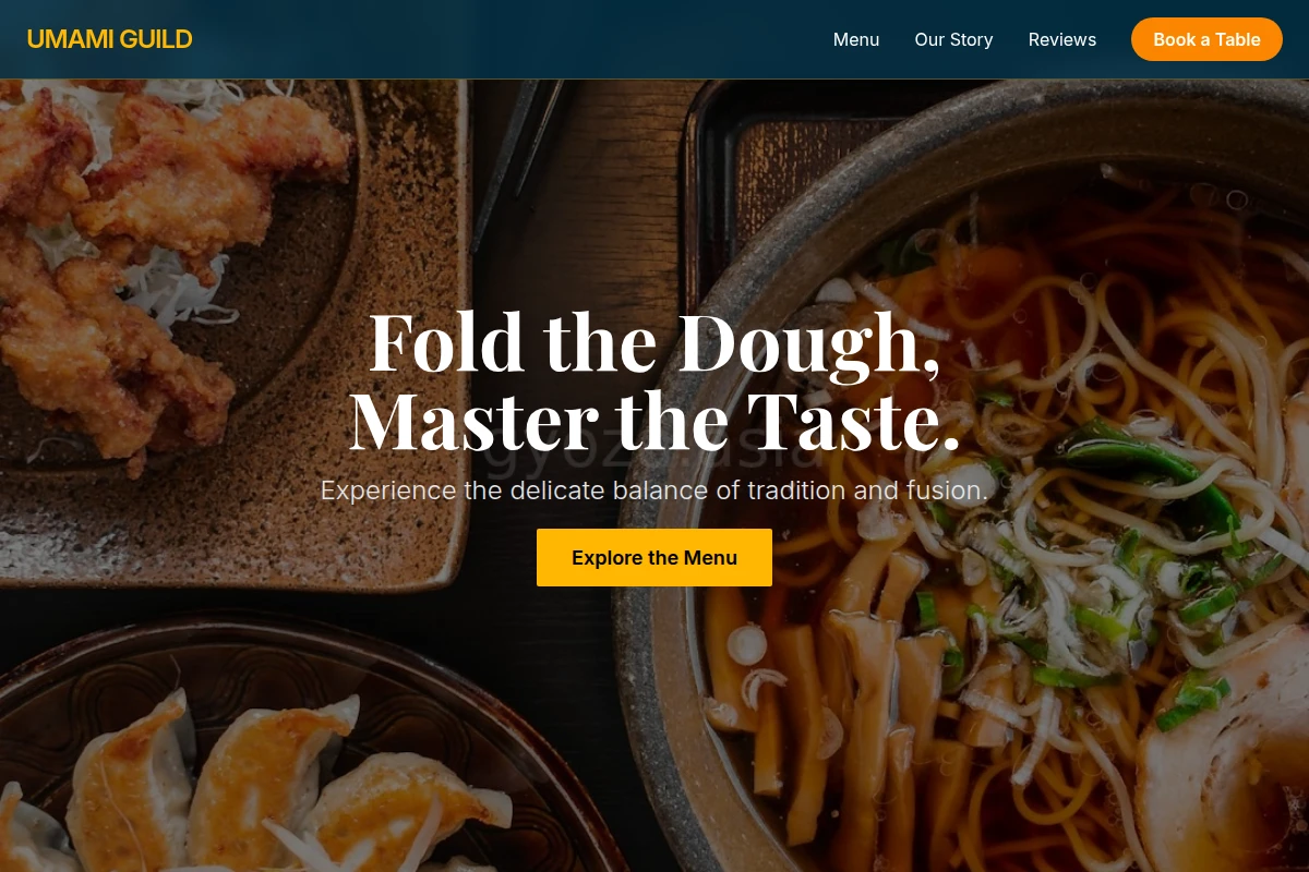 Ginger Asian Fusion Food