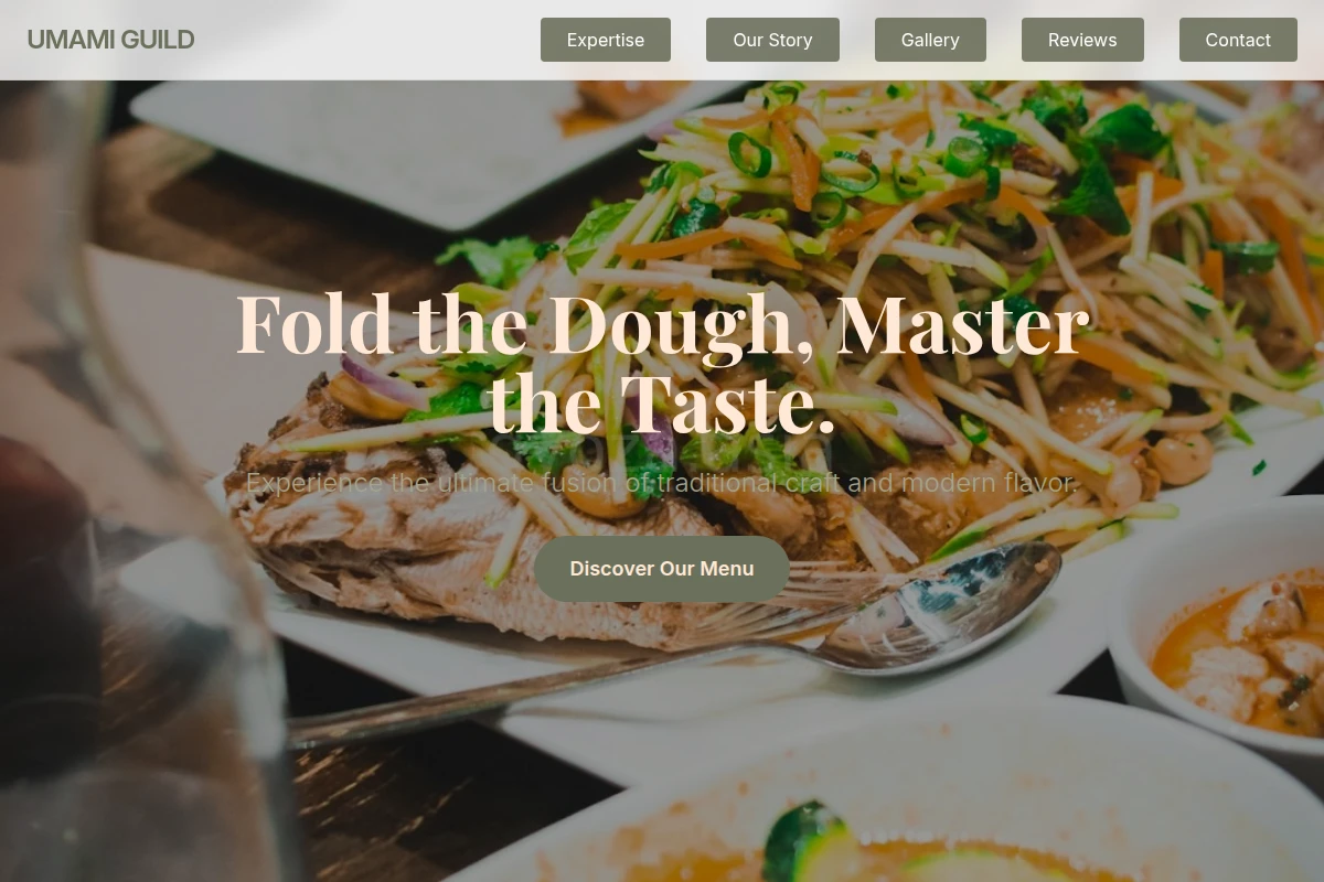 Juicy Asian Fusion Food