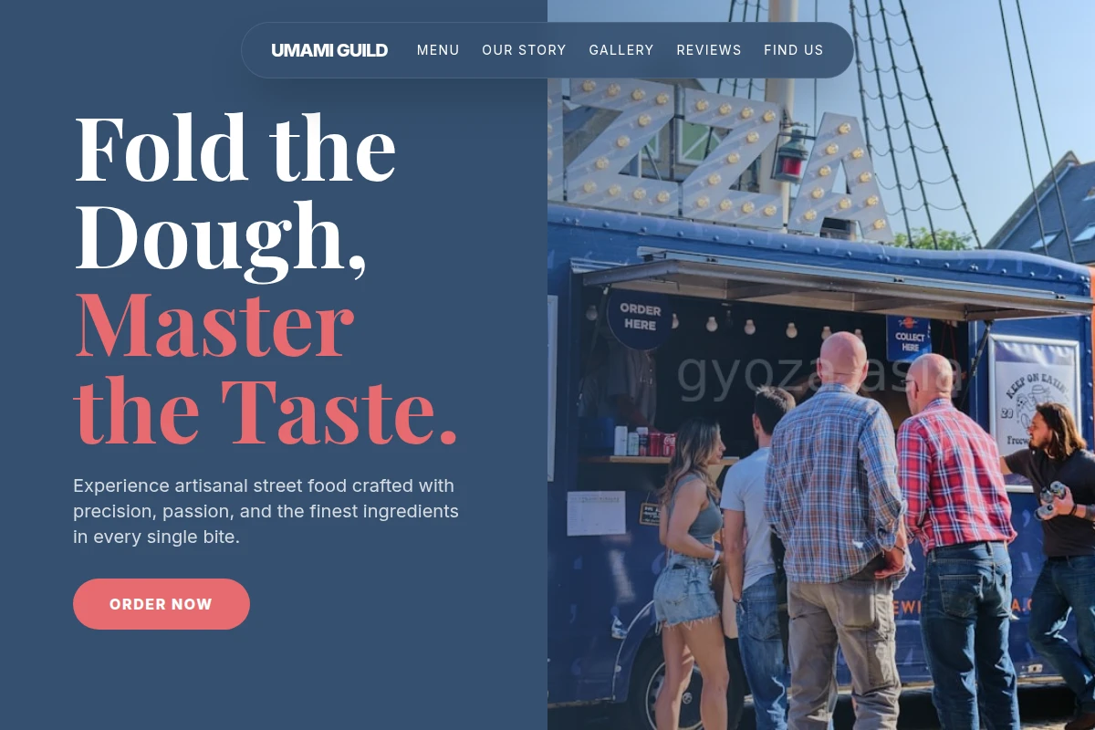 Menu Food Truck