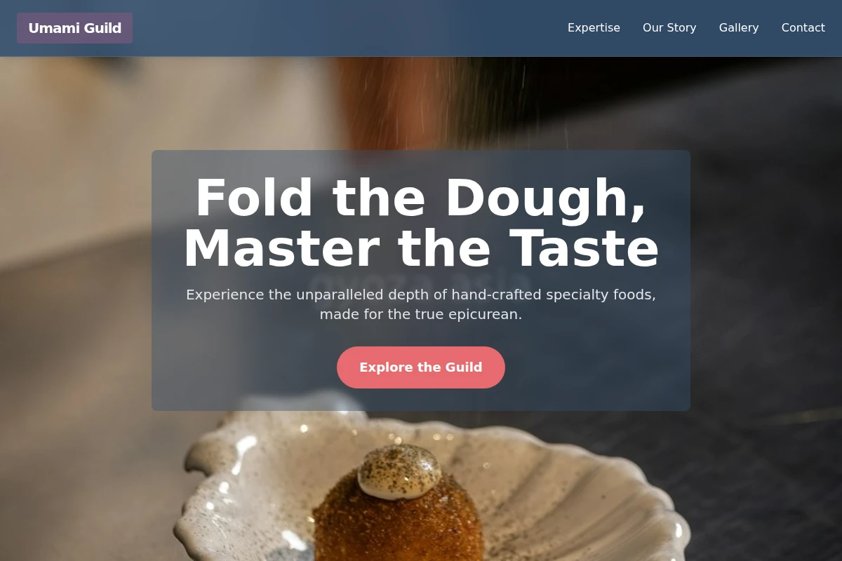 Artisan Specialty Food