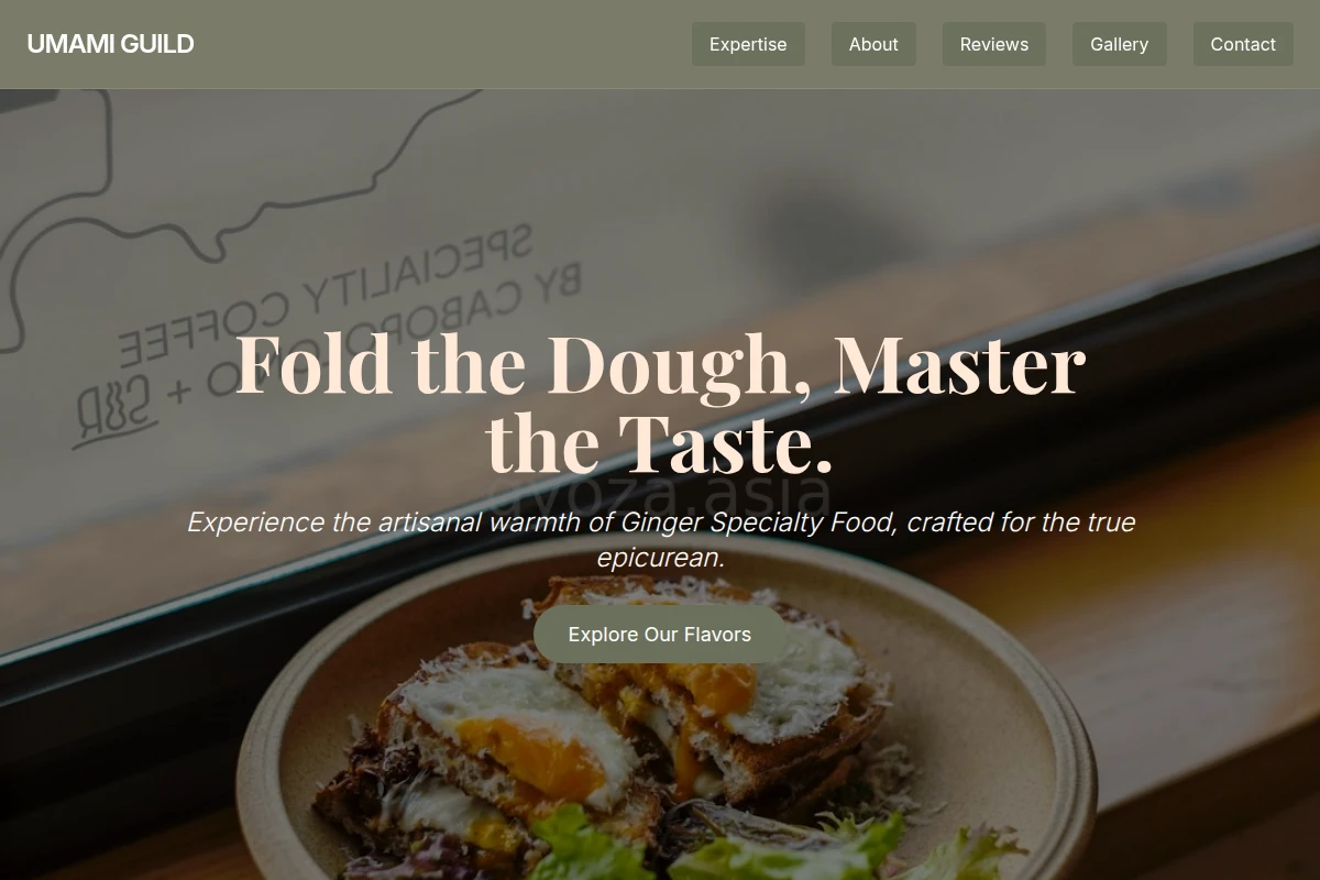 Ginger Specialty Food