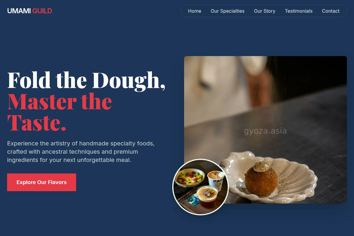 Handmade Specialty Food
